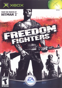 Freedom Fighters PAL Xbox PAL box art